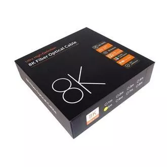 Cablu de fibră optică PremiumCord Ultra High Speed HDMI 2.1 8K@60Hz, placat cu aur 5m