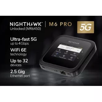 Netgear M6 5G Wifi 6 Router hotspot mobil