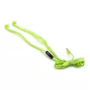 Căști PLATINET FREESTYLE SHOELACE cu microfon, verde