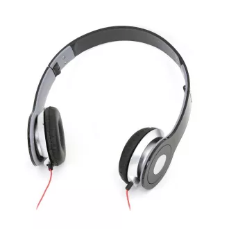 Căști PLATINET FREESTYLE HI-FI STEREO cu microfon, negre