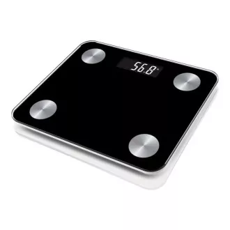 Cântar personal inteligent PLATINET cu Bluetooth, negru Cântar personal inteligent PLATINET cu Bluetooth, negru