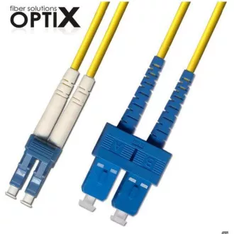 OPTIX LC/UPC-SC/UPC cablu de corecție optic 09/125 1m G657A OPTIX LC/UPC-SC/UPC cablu de corecție optic 09/125 1m G657A
