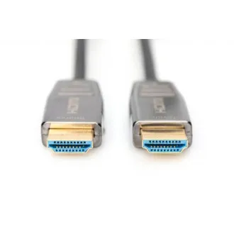 Digitus Cablu optic hibrid HDMI AOC, tip A M/M, 10m, UHD 8K@60Hz, CE, auriu, bl
