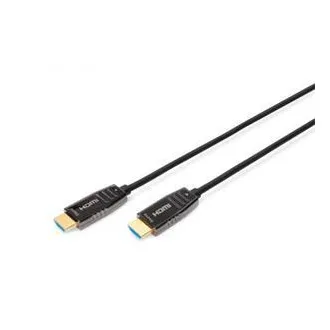 Digitus Cablu optic hibrid HDMI AOC, tip A M/M, 10m, UHD 8K@60Hz, CE, auriu, bl