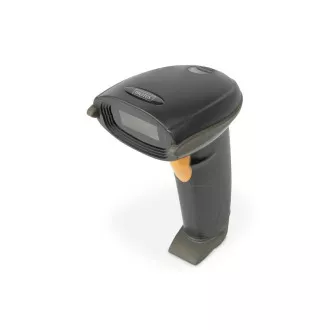 Scaner de coduri de bare portabil DIGITUS 1D bidirecțional 200 scanări/S, cablu USB-RJ45 de 2 m