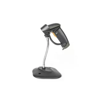 Scaner de coduri de bare portabil DIGITUS 1D bidirecțional 200 scanări/S, cablu USB-RJ45 de 2 m