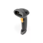 Scaner portabil de coduri de bare 2D DIGITUS, compatibil cod QR, bidirecțional 200 scanări/s, cablu USB-RJ45 de 2 m, cu suport