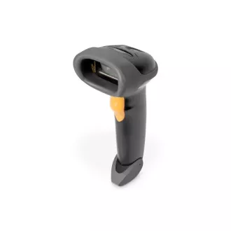 Scaner portabil de coduri de bare 2D DIGITUS, compatibil cod QR, bidirecțional 200 scanări/s, cablu USB-RJ45 de 2 m, cu suport Scaner portabil de coduri de bare 2D DIGITUS, compatibil cod QR, bidirecțional 200 scanări/s, cablu USB-RJ45 de 2 m, cu suport
