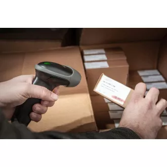 Scaner portabil de coduri de bare 2D DIGITUS, alimentat cu baterie, compatibil Bluetooth și coduri QR, 200 scanări/s, cu suport Scaner portabil de coduri de bare 2D DIGITUS, alimentat cu baterie, compatibil Bluetooth și coduri QR, 200 scanări/s, cu suport