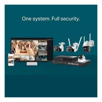 TP-Link VIGI C340 (2,8 mm) Cameră de rețea bullet pentru exterior de 4 MPx cu vedere pe timp de noapte color