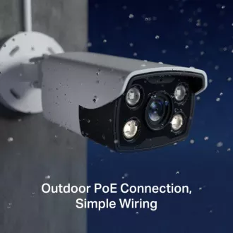 TP-Link VIGI C340(6mm) Cameră de rețea bullet de exterior VIGI 4MPx cu vedere pe timp de noapte color