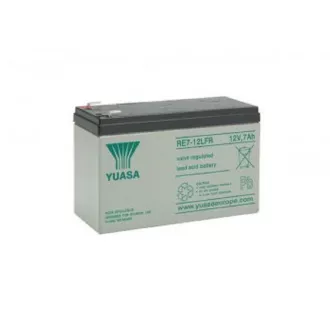 Fukawa YUASA RE7-12LFR (12V; 7Ah; faston F2-6.3mm; durata de viață 6-9 ani)