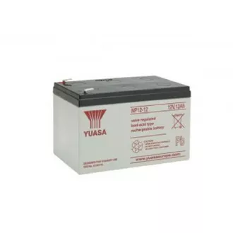 Fukawa YUASA NP12-12 (12V; 12Ah; faston F2-6.3mm; durată de viață 5 ani)