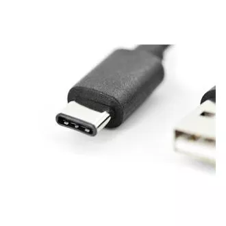 Cablu de conectare Digitus USB C la A 1,0 m, 3A, 480 MB, versiunea 2.0