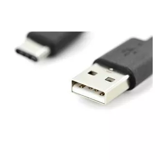 Cablu de conectare Digitus USB C la A 1,0 m, 3A, 480 MB, versiunea 2.0