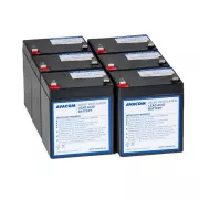 Înlocuire AVACOM pentru RBC141 - set de baterii pentru renovarea RBC141 (6 baterii)