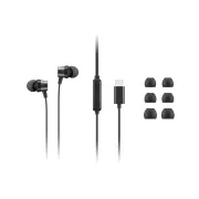 Căști Lenovo Căști intraauriculare cu fir USB-C (cu cutie de control)