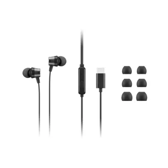 Căști Lenovo Căști intraauriculare cu fir USB-C (cu cutie de control) Căști Lenovo Căști intraauriculare cu fir USB-C (cu cutie de control)