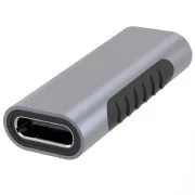 PremiumCord Aluminiu USB-C mamă - conector USB-C mamă
