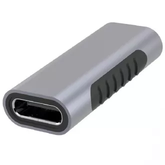 PremiumCord Aluminiu USB-C mamă - conector USB-C mamă