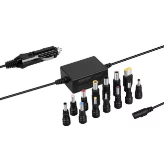 AVACOM QuickTIP-CAR 65W - adaptor auto universal pentru laptopuri + 13 conectori