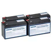Baterii AVACOM pentru UPS CyberPower, EATON, Effekta, FSP Fortron, HP, Legrand
