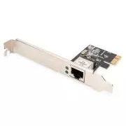 Placă de rețea DIGITUS Gigabit Ethernet PCI Express, suport cu profil redus, Realtek RTL8111H