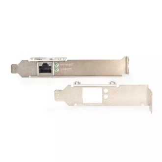 Placă de rețea DIGITUS Gigabit Ethernet PCI Express, suport cu profil redus, Realtek RTL8111H