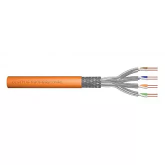 Cablu de rețea Digitus DK-1743-VH-050 Portocaliu 50 m Cat7 S/FTP (S-STP), 1200 MHz Dca (EN 50575), AWG 23/1