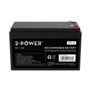 Baterie VRLA F2 cu 2 puteri 2P7-12 12V 7Ah (Faston 250)