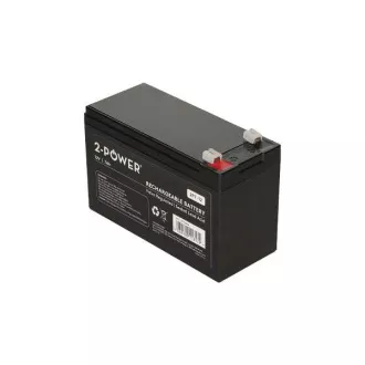 Baterie VRLA F2 cu 2 puteri 2P7-12 12V 7Ah (Faston 250)