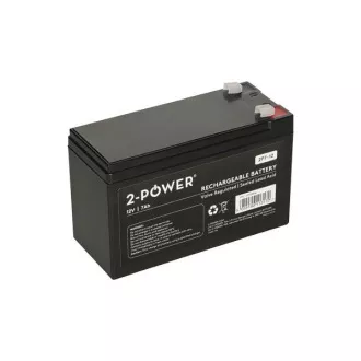Baterie VRLA F2 cu 2 puteri 2P7-12 12V 7Ah (Faston 250)
