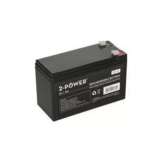 Baterie VRLA F2 cu 2 puteri 2P7-12 12V 7Ah (Faston 250)