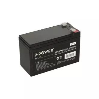 2-Putere 2P9-12 12V 9Ah VRLA Baterie F2 ( FASTON 250 ) 2-Putere 2P9-12 12V 9Ah VRLA Baterie F2 ( FASTON 250 )