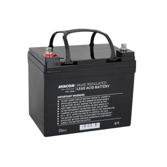 Baterie Avacom 12V 34Ah M6 DeepCycle (PBAV-12V034-M6AD)