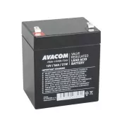 Baterie Avacom 12V 5Ah F2 HighRate (PBAV-12V005-F2AH)