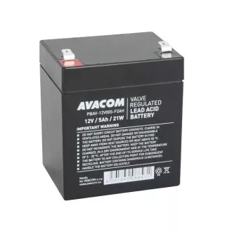 Baterie Avacom 12V 5Ah F2 HighRate (PBAV-12V005-F2AH)