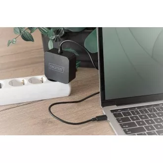 DIGITUS Incarcator laptop USB-C Sursa de alimentare 65W PD3.0