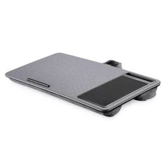 Birou / stație de lucru pentru laptop DIGITUS până la 17", slot pentru telefon mobil, mouse pad
