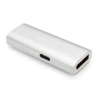 DIGITUS Extender DS-55524 Extinde semnalul DP până la 30 m (8K/30Hz, 4K/120Hz, 4K/60Hz.)
