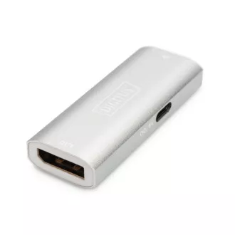DIGITUS Extender DS-55524 Extinde semnalul DP până la 30 m (8K/30Hz, 4K/120Hz, 4K/60Hz.)