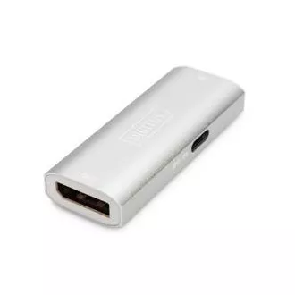 DIGITUS Extender DS-55524 Extinde semnalul DP până la 30 m (8K/30Hz, 4K/120Hz, 4K/60Hz.)