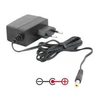 Adaptor de alimentare AVACOM universal 12V 1A 12W conector 5.5mm x 2.1mm plus stâlp în mijloc