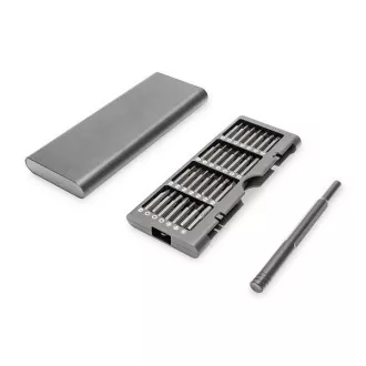 Set de șurubelnițe mecanice de precizie Digitus 57 de piese pentru telefon mobil, laptop, PC, ceas, ochelari, consolă.