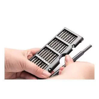 Set de șurubelnițe mecanice de precizie Digitus 57 de piese pentru telefon mobil, laptop, PC, ceas, ochelari, consolă.
