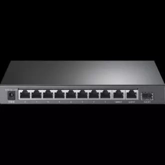Comutator TP-Link TL-SL1311P 8x LAN/PoE+, 2x GLAN, 1x SFP, 65W