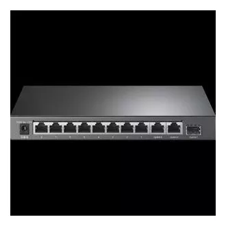 Comutator TP-Link TL-SL1311P 8x LAN/PoE+, 2x GLAN, 1x SFP, 65W