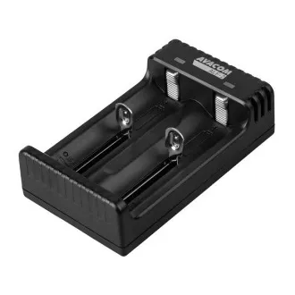 AVACOM ALF-2 - încărcător de baterii USB Li-Ion 18650, Ni-MH AA, AAA