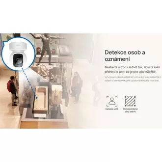 TP-Link Tapo C212 - Cameră IP cu înclinare și WiFi, 3MP (2304 x 1296), ONVIF
