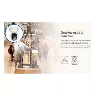 TP-Link Tapo C212 - Cameră IP cu înclinare și WiFi, 3MP (2304 x 1296), ONVIF